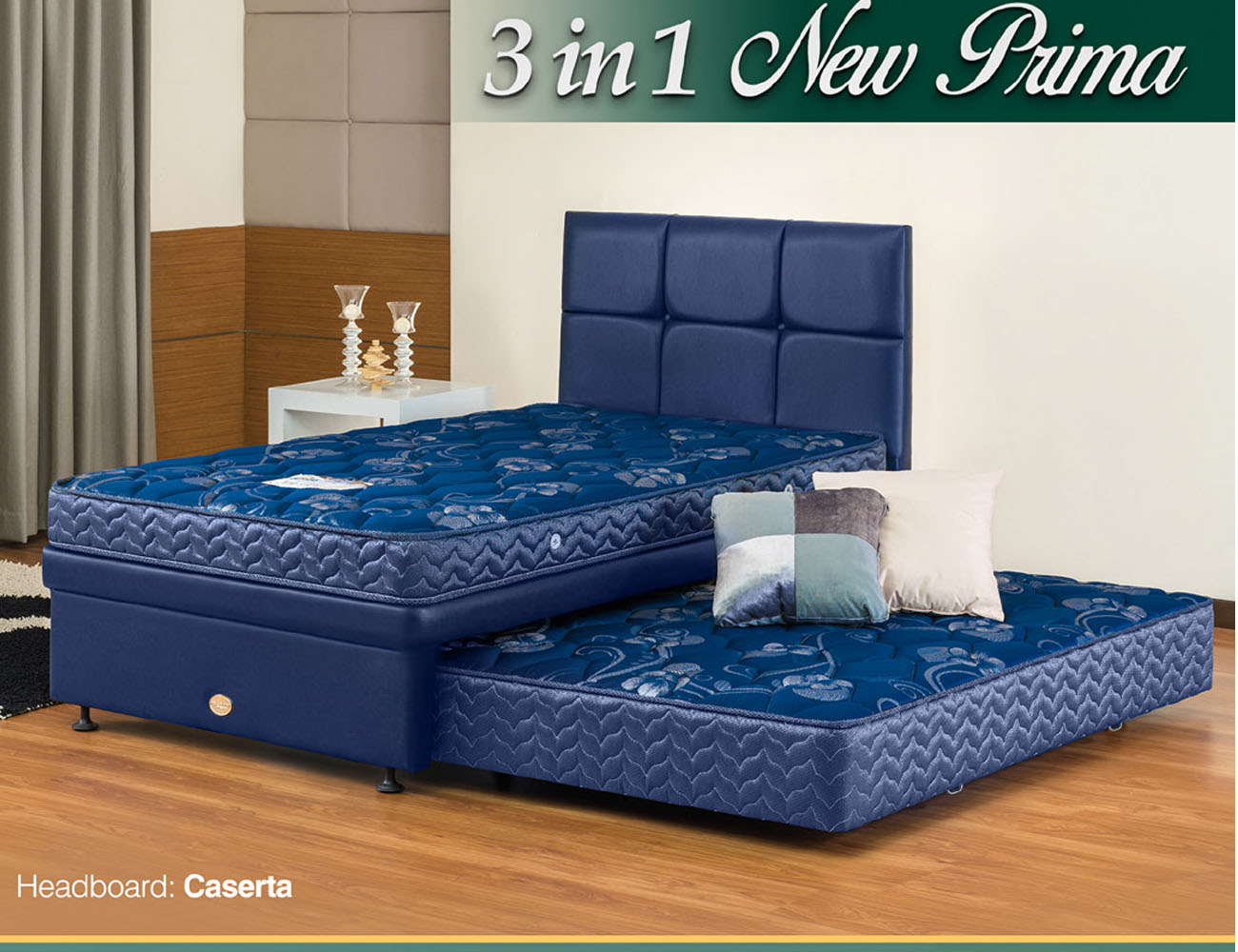 Springbed Guhdo 3 in 1 New Prima - Caserta