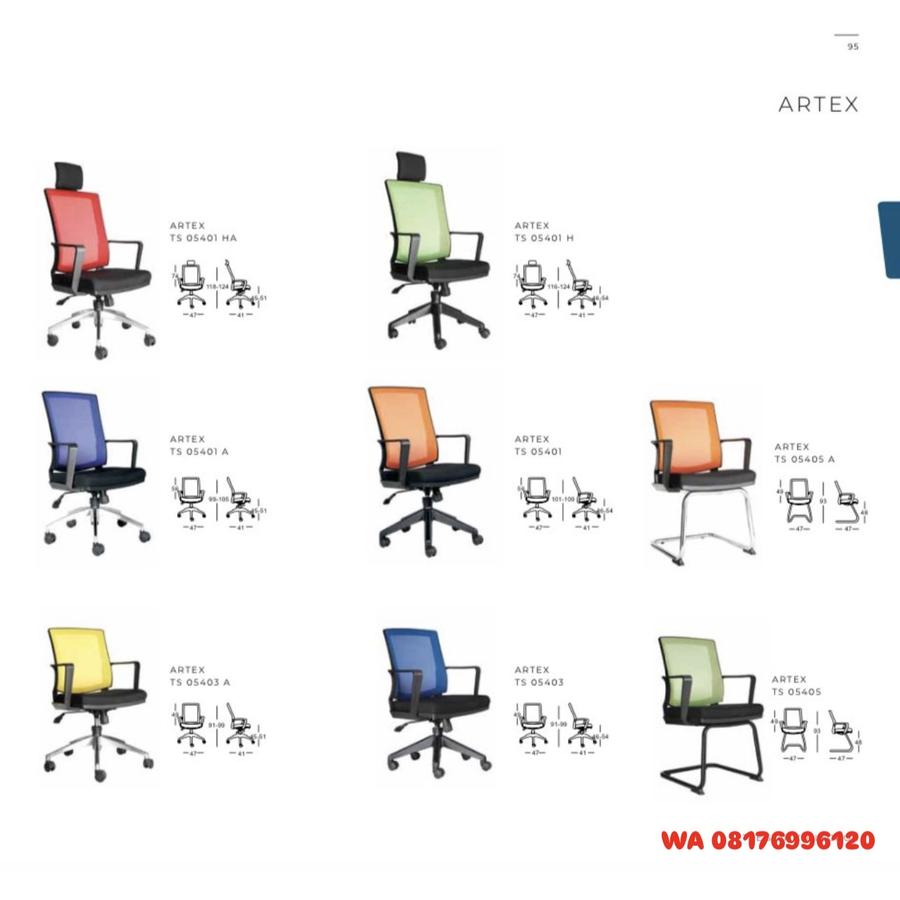 Kursi Kantor Chairman ARTEX TS 05401 HA 05401 A 05403 A 05401 H 05401 05403 05405 A 05405