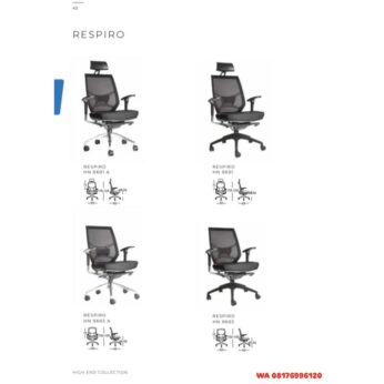 Kursi Kantor Chairman RESPIRO HN 0601 A 0603 A 0601 0603