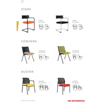 Kursi Kantor Chairman STARX VC 05 DX 05 WX, CONVERA VC 06 MX 07 MX & AUDIRA VC 08 TMX 08 MX