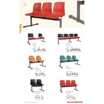 Kursi Kantor Chairman VISO VC 721 620 740 630 & RETROLINI VC 1120 1130