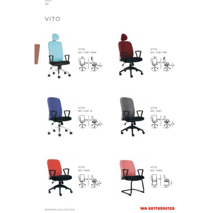 Kursi Kantor Chairman VITO MC 1401 HRA 1401 A 1403 1401 HR 1401 1405