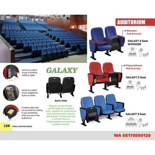Kursi Kantor Donati GALAXY 2 3 Seat WOODEN