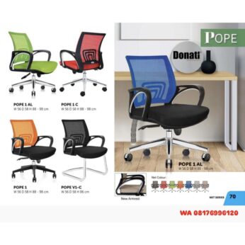 Kursi Kantor Donati POPE 1 AL C V1-C