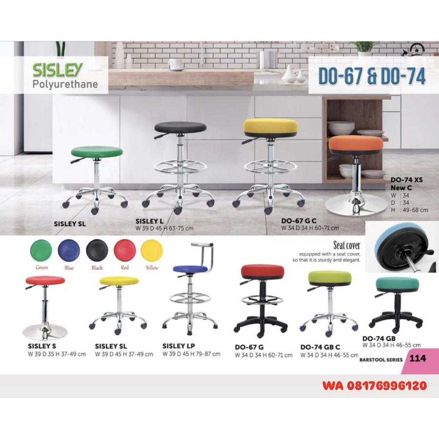 Kursi Kantor Donati SISLEY S L SL LP, DO-67 G C & DO-74 GB C XS New C