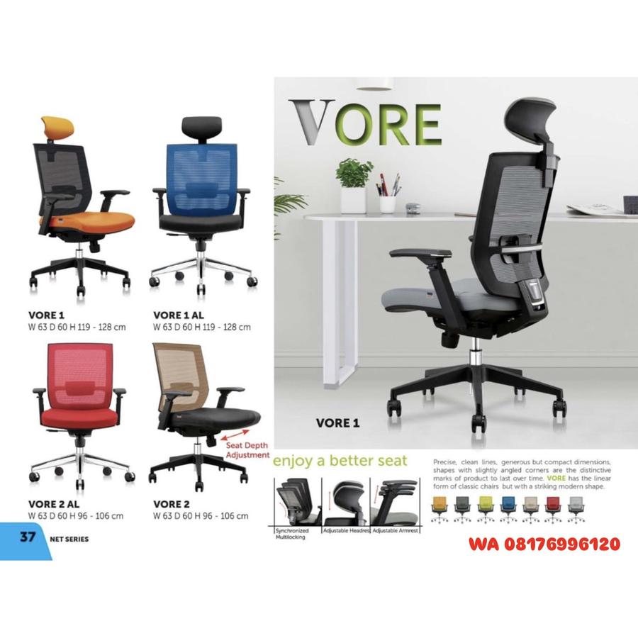 Kursi Kantor Donati VYO 1 2 3 OTTOMAN SEATER