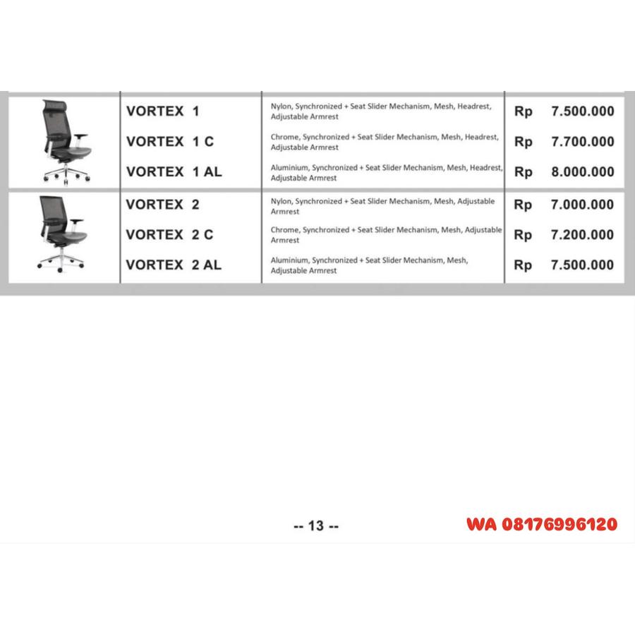 Kursi Kantor Donati VORTEX 1 C AL, 2 C AL