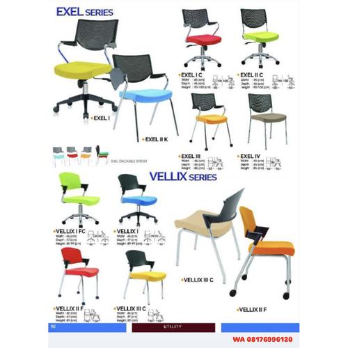 Kursi Kantor Ichiko EXEL I I C II C II K III IV & VELLIX I I FC II F III C