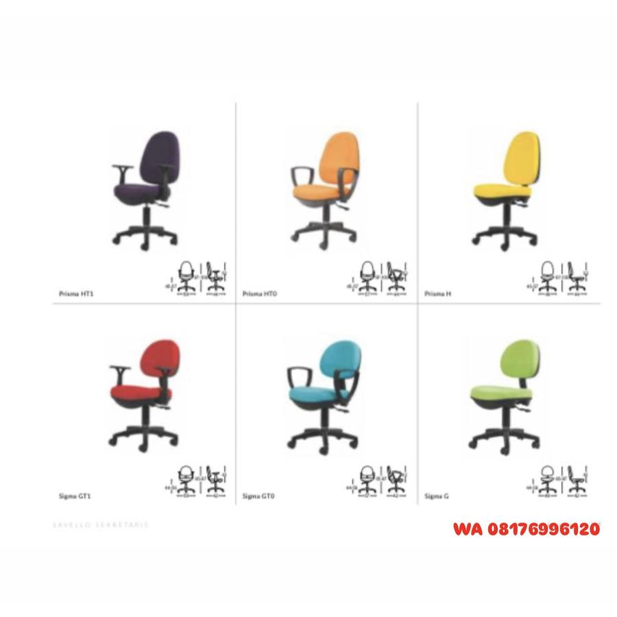 Kursi Kantor Savello Sekretaris Prisma HT1 HT0 H & Sigma GT1 GT0 G