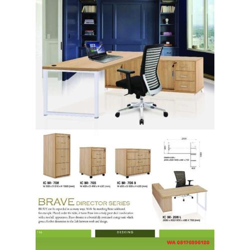 Meja Kantor Ichiko BRAVE IC BR- 705 705 B 708 208 L