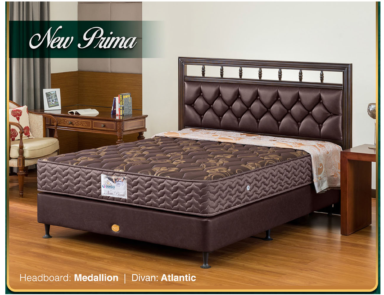 Springbed Guhdo New Prima Atlantik Style - Medallion