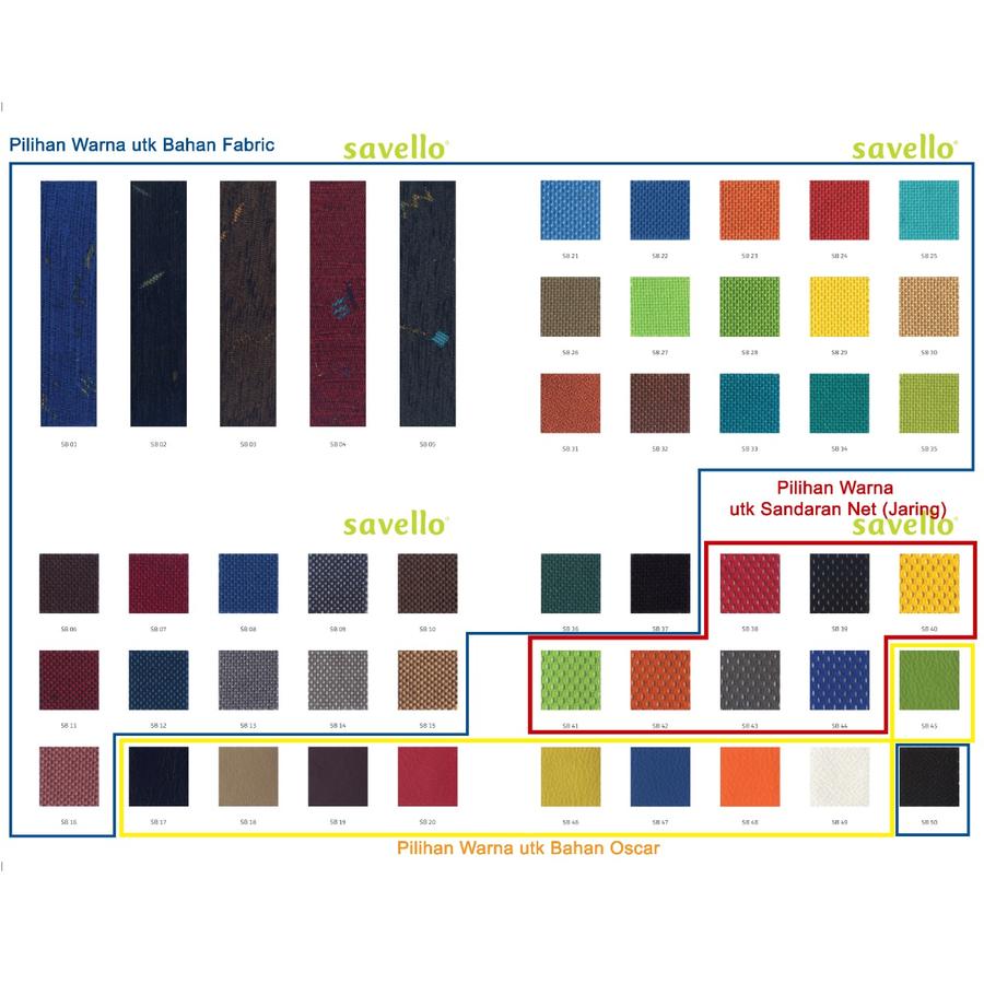 Kursi Kantor Savello Gaming Captain, Formula, Mandalika, Champion - Image 2