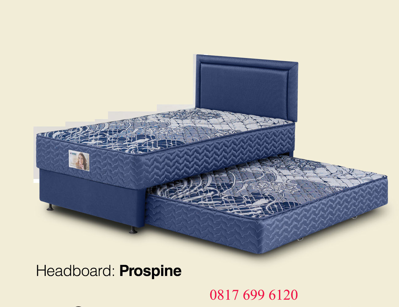 Springbed Guhdo 2 in 1 Standard - Prospine