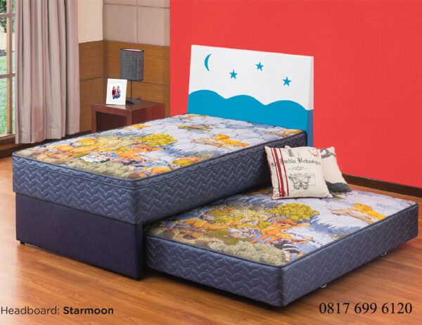 Springbed Guhdo 2 in 1 Happy Kids Plush top KD (Knockdown) - Starmoon