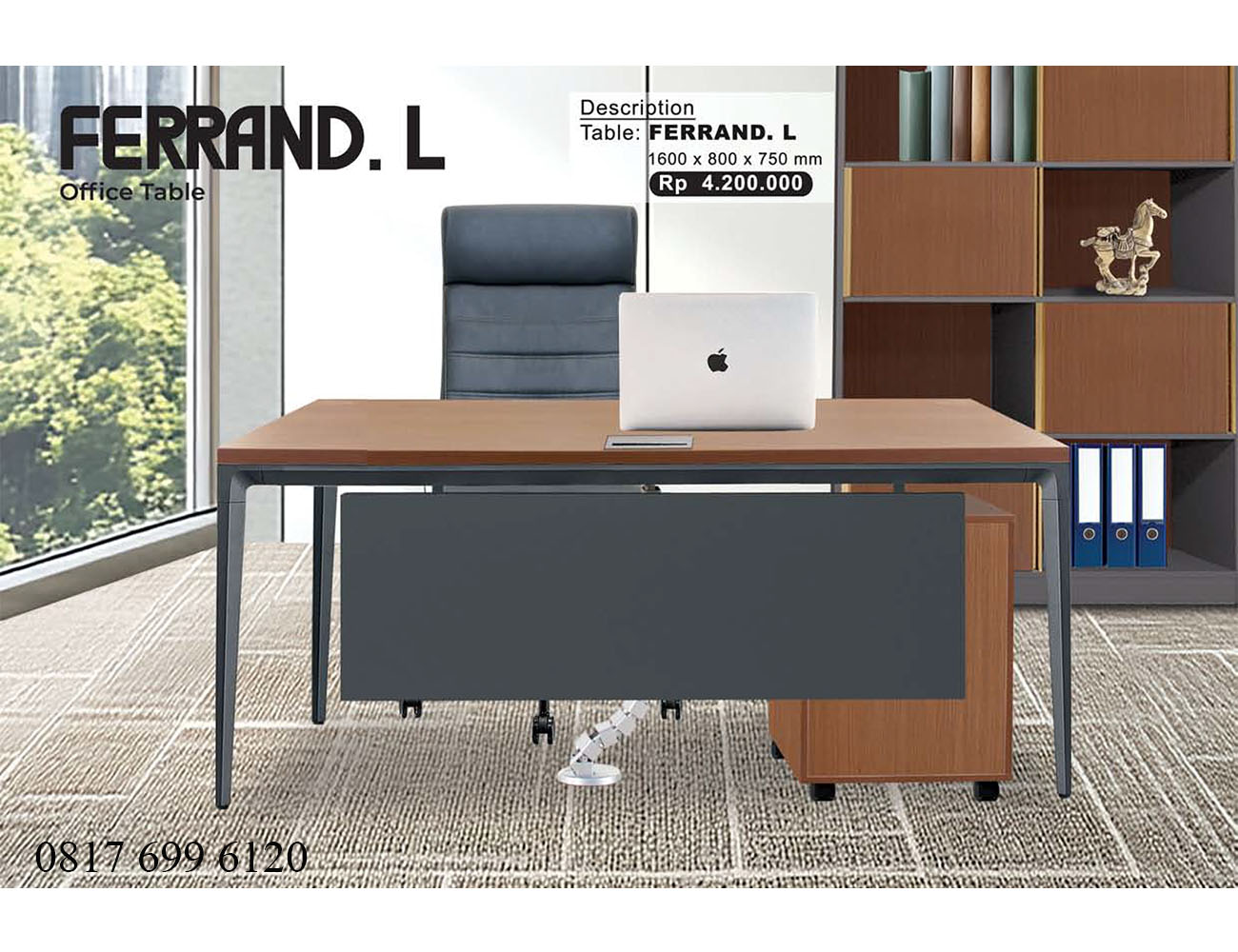 Meja Kantor Donati Ultimate Ferrand.L