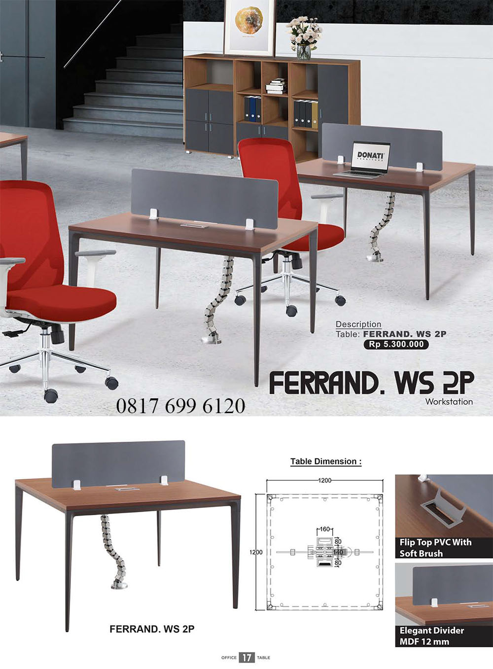 Workstation Donati Ultimate Ferrand.WS 2P