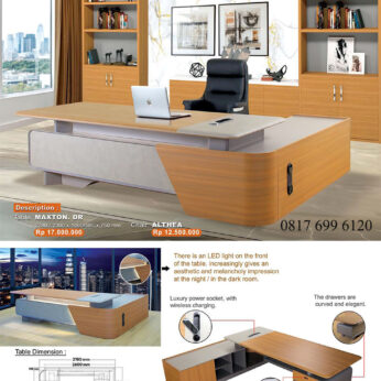 Meja Kursi Direktur Donati Ultimate Maxton.DR