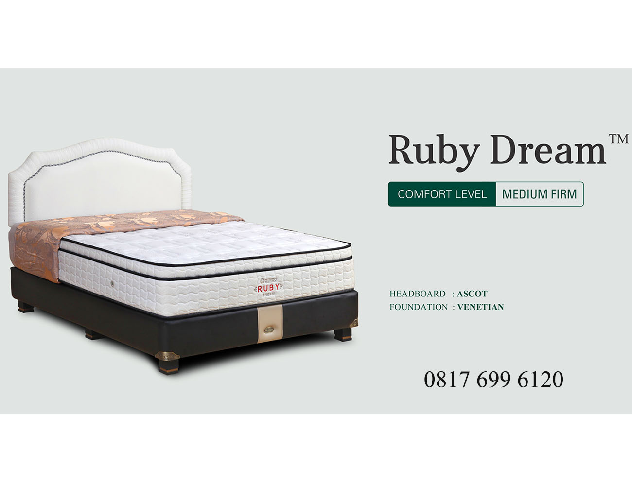 Springbed Guhdo Ruby Dream Venetian Style - Ascot Executive