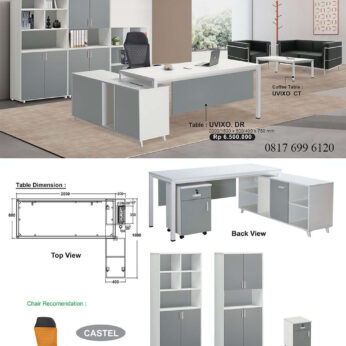 Meja Direktur Donati Ultimate Uvixo.DR