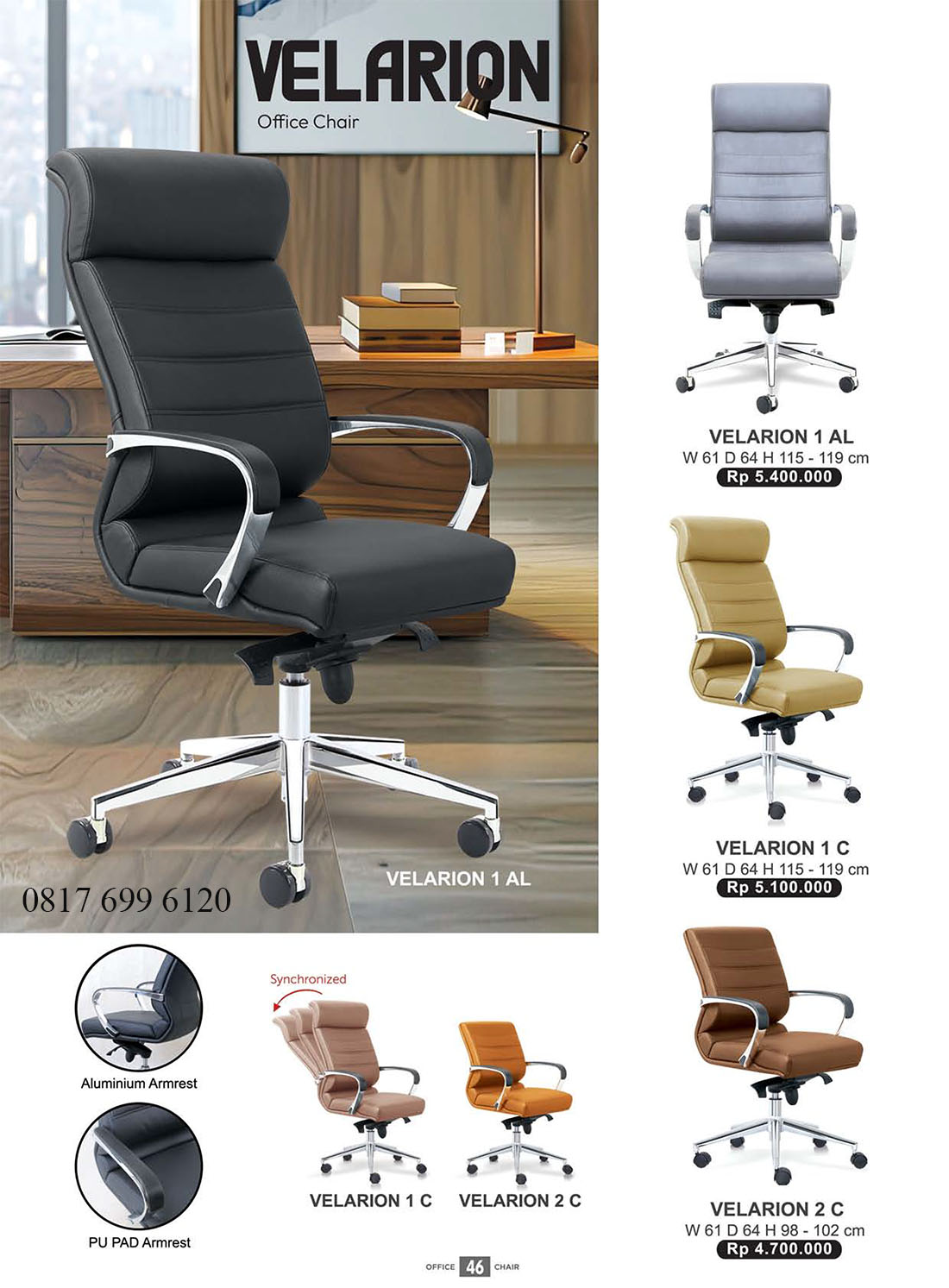 Kursi Kantor Donati Ultimate VELARION